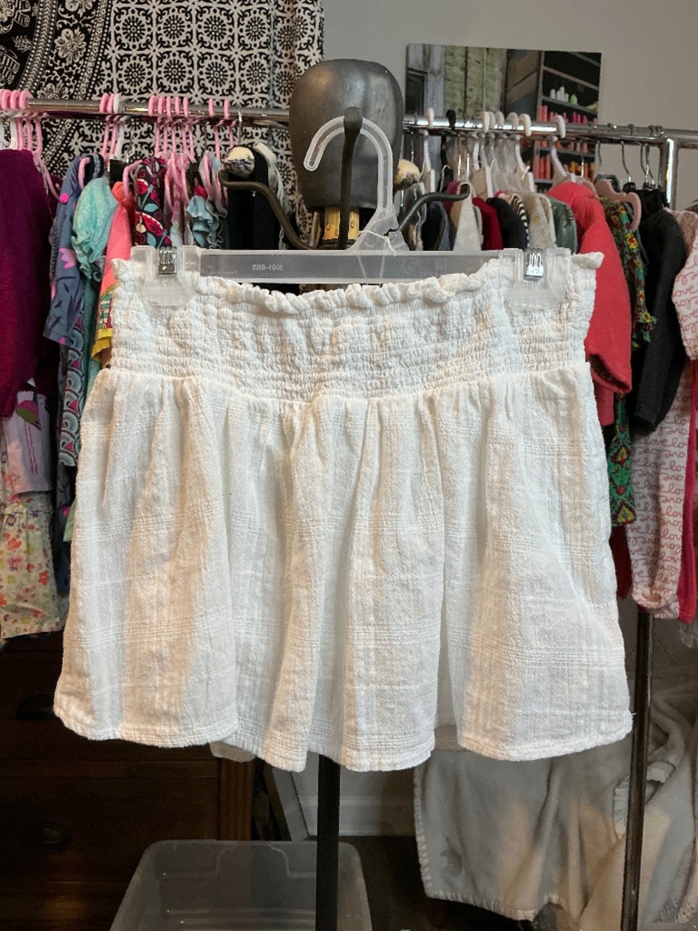 White gauze Wonder Nation skort 6-6x
